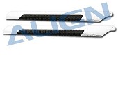 H25072T - 205D Carbon Fiber Blades (Align) H25072T